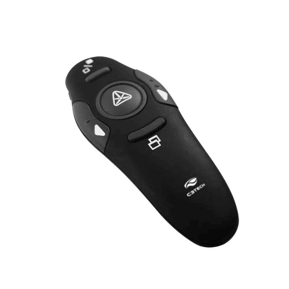 Apresentador C3Tech Laserpoint Preto AP-400