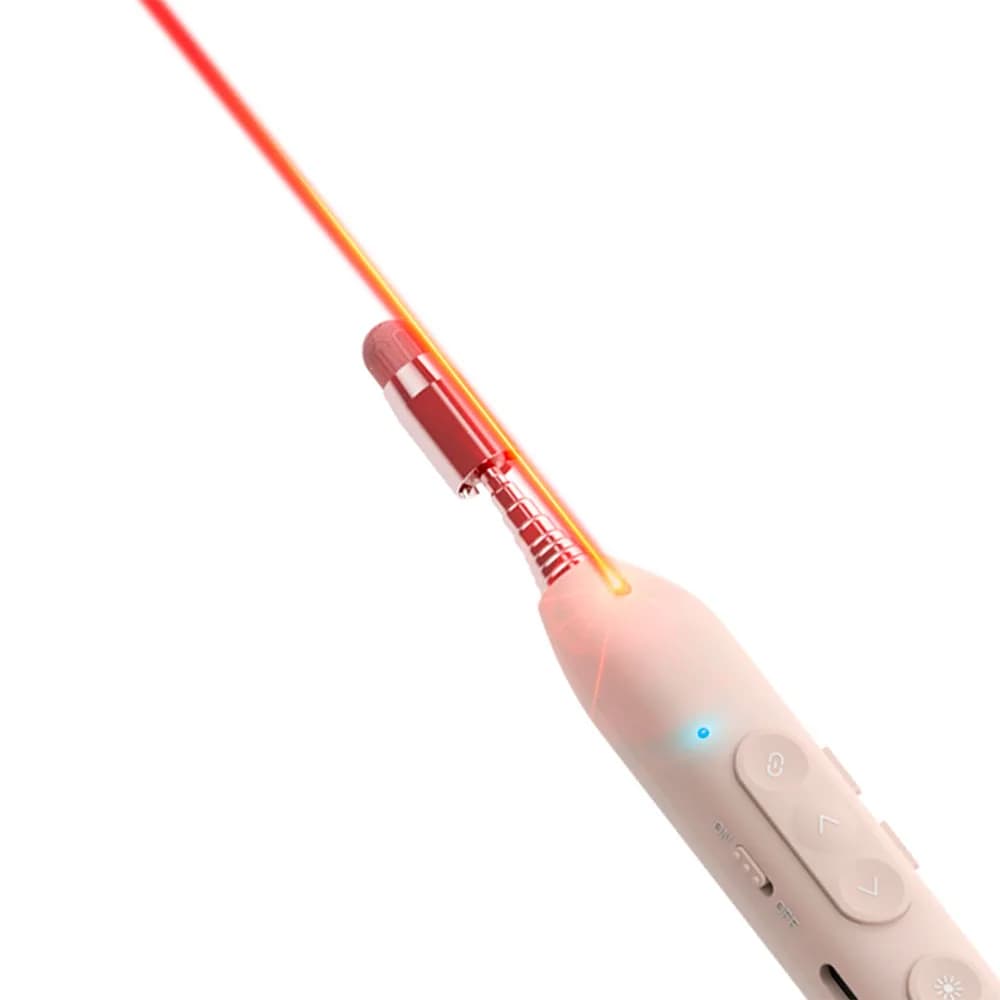 APRESENTADOR C3TECH SEM FIO CHAMPAGNE AP-1000