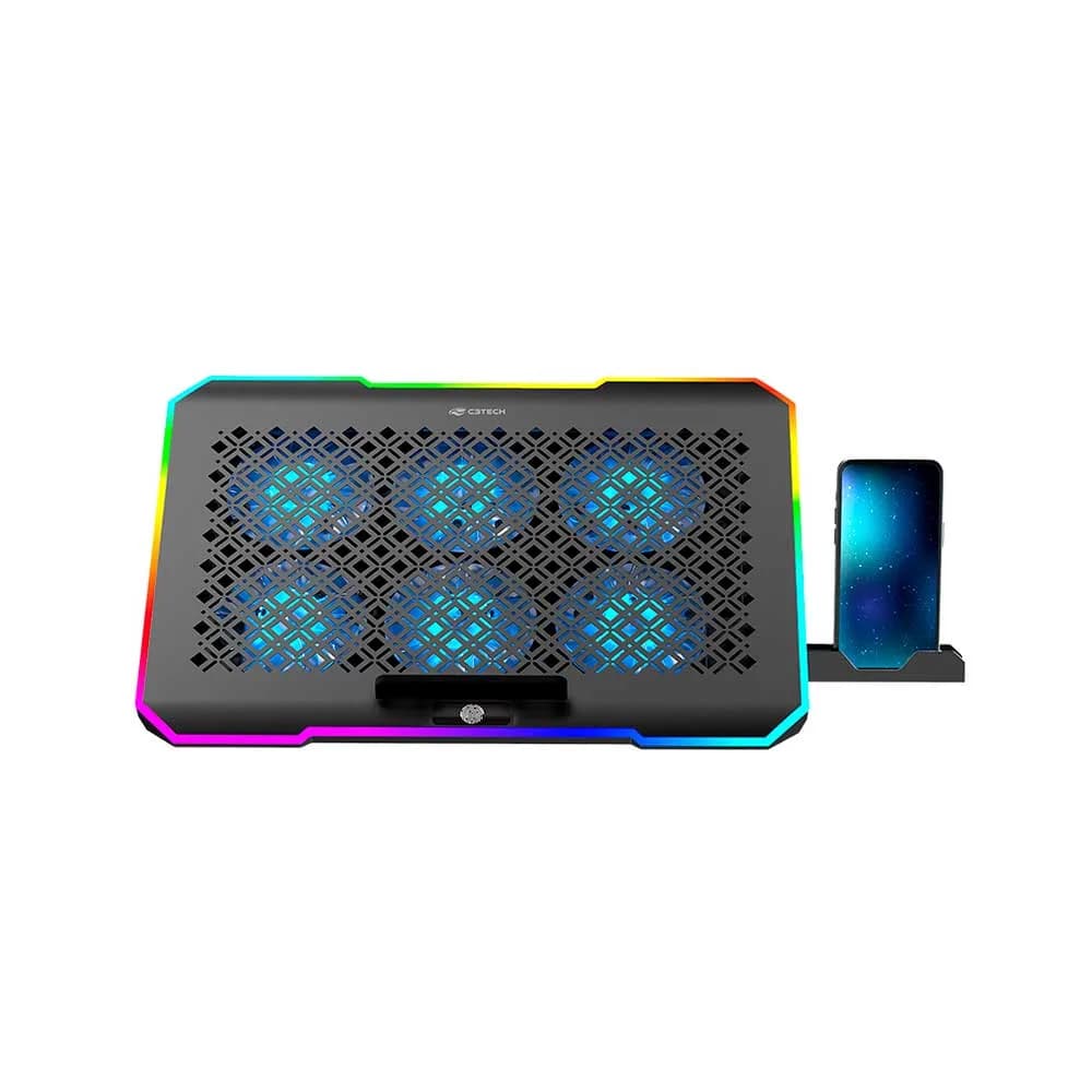 Base para Notebook C3Tech Gamer 15,6" NBC-550BK