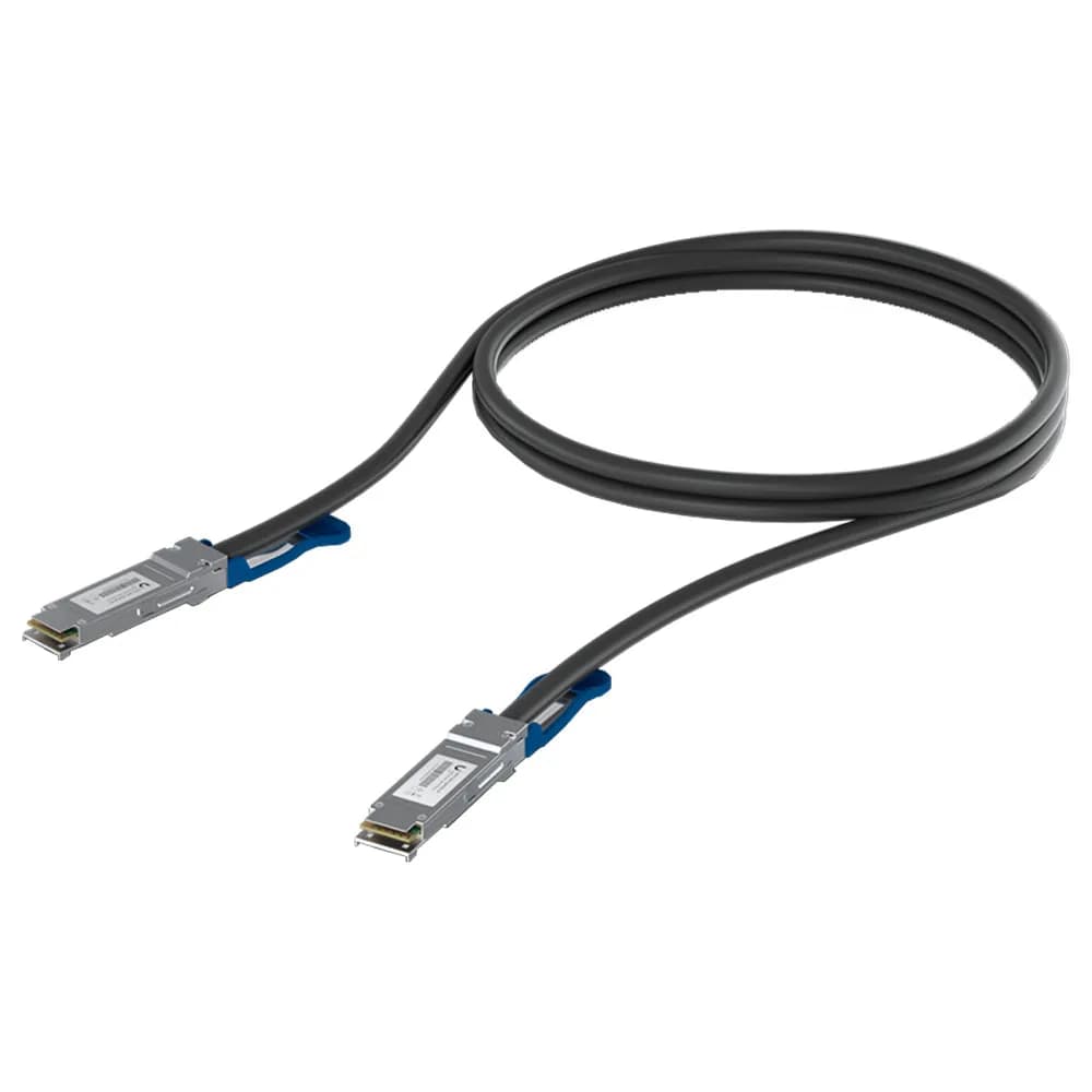Cabo DAC Ubiquiti QSFP28 de 100 e 40 GB 1 METROS-UACC-DAC-QSFP28-1M
