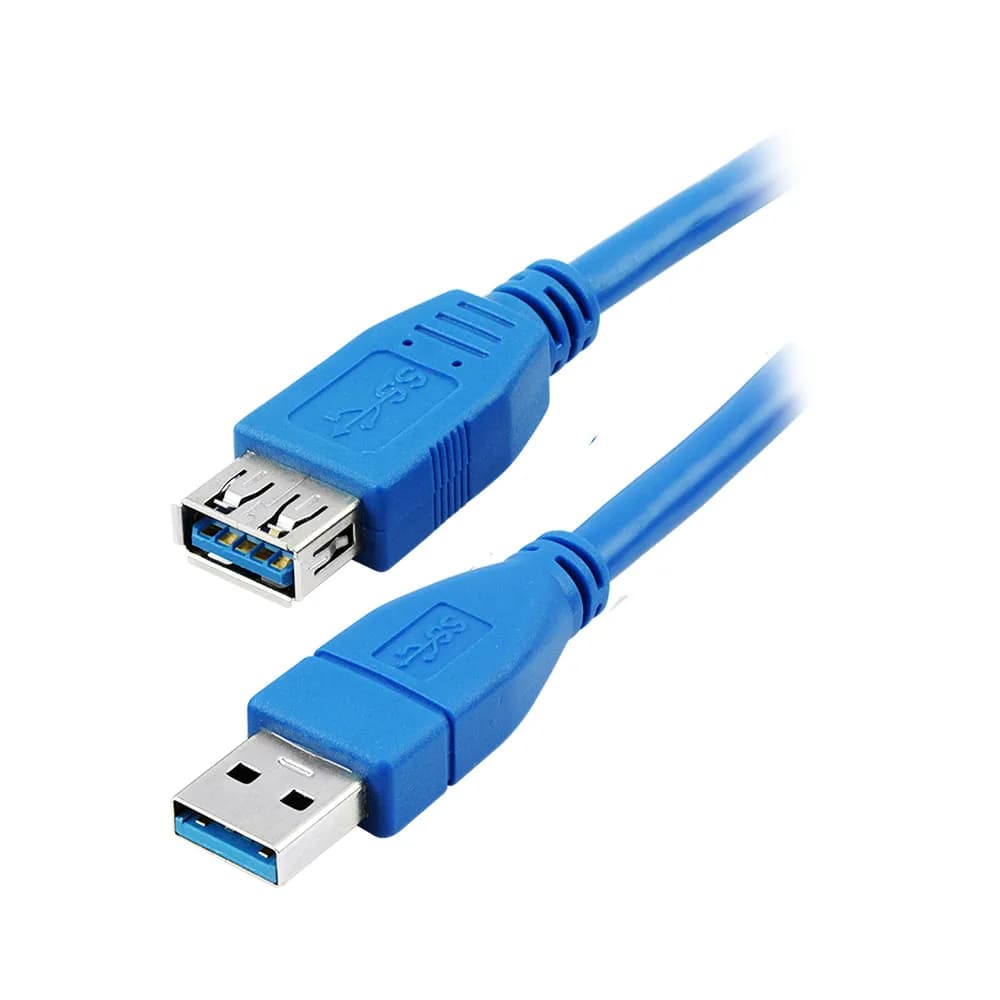 Cabo Extensor USB 3.1 a Macho x a Femea 5M Azul - 018-7724