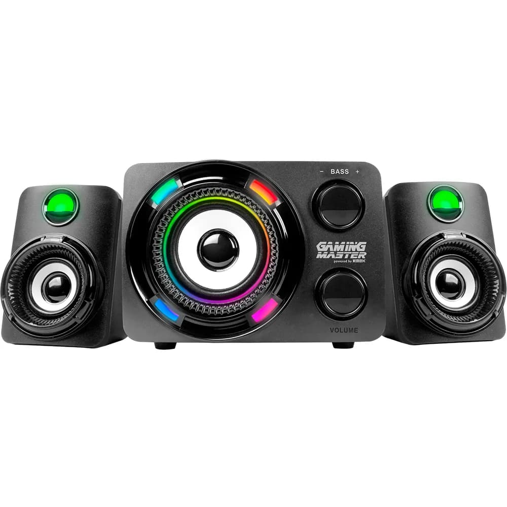 Caixa de Som K-Mex Gamer SS-9800 USB Preto - SS9800U0001CB1X