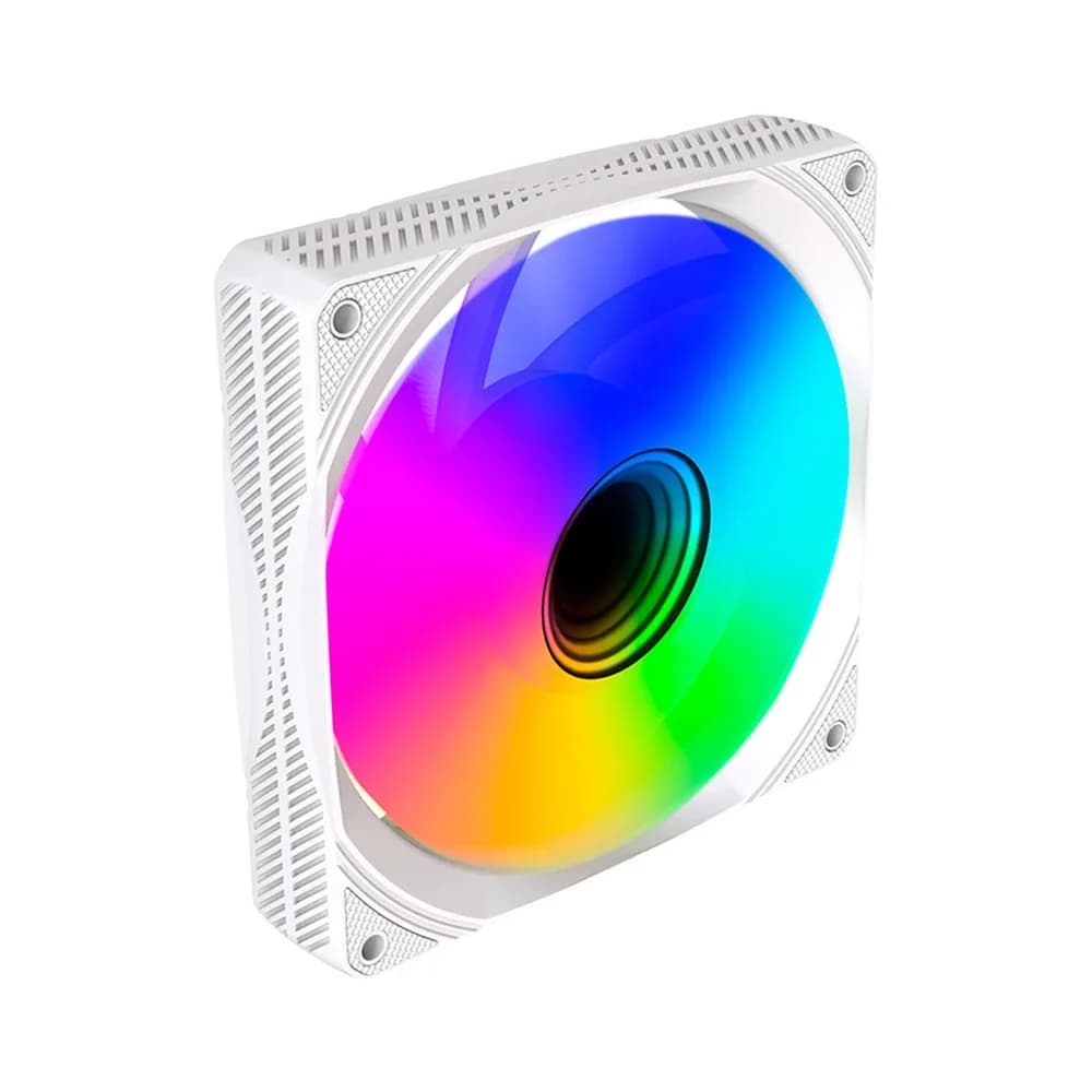 COOLER PARA GABINETE C3TECH ARGB BRANCO F9-L320WH 120MM