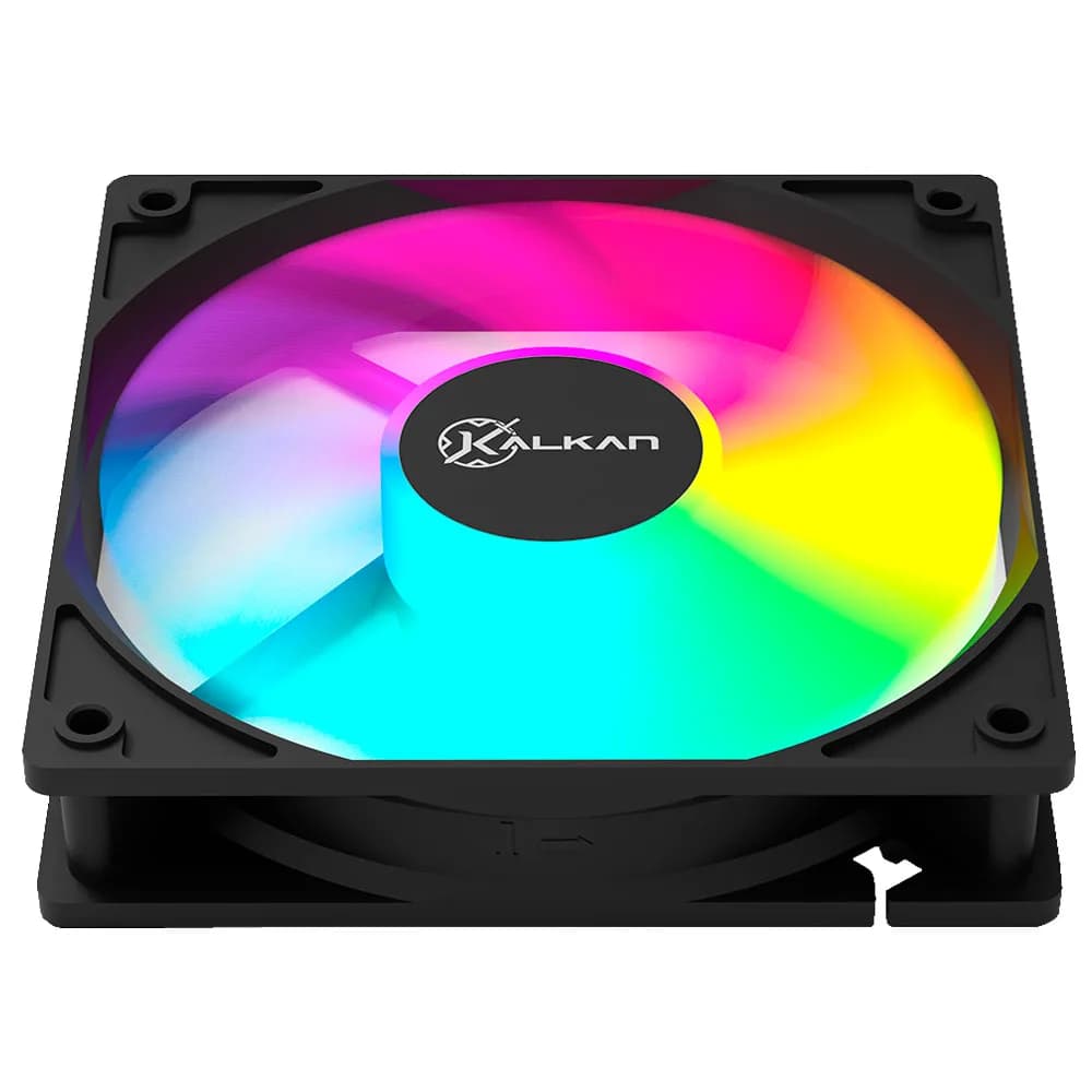 COOLER PARA GABINETE KALKAN LUMEN RGB PRETO KLK00018 120MM