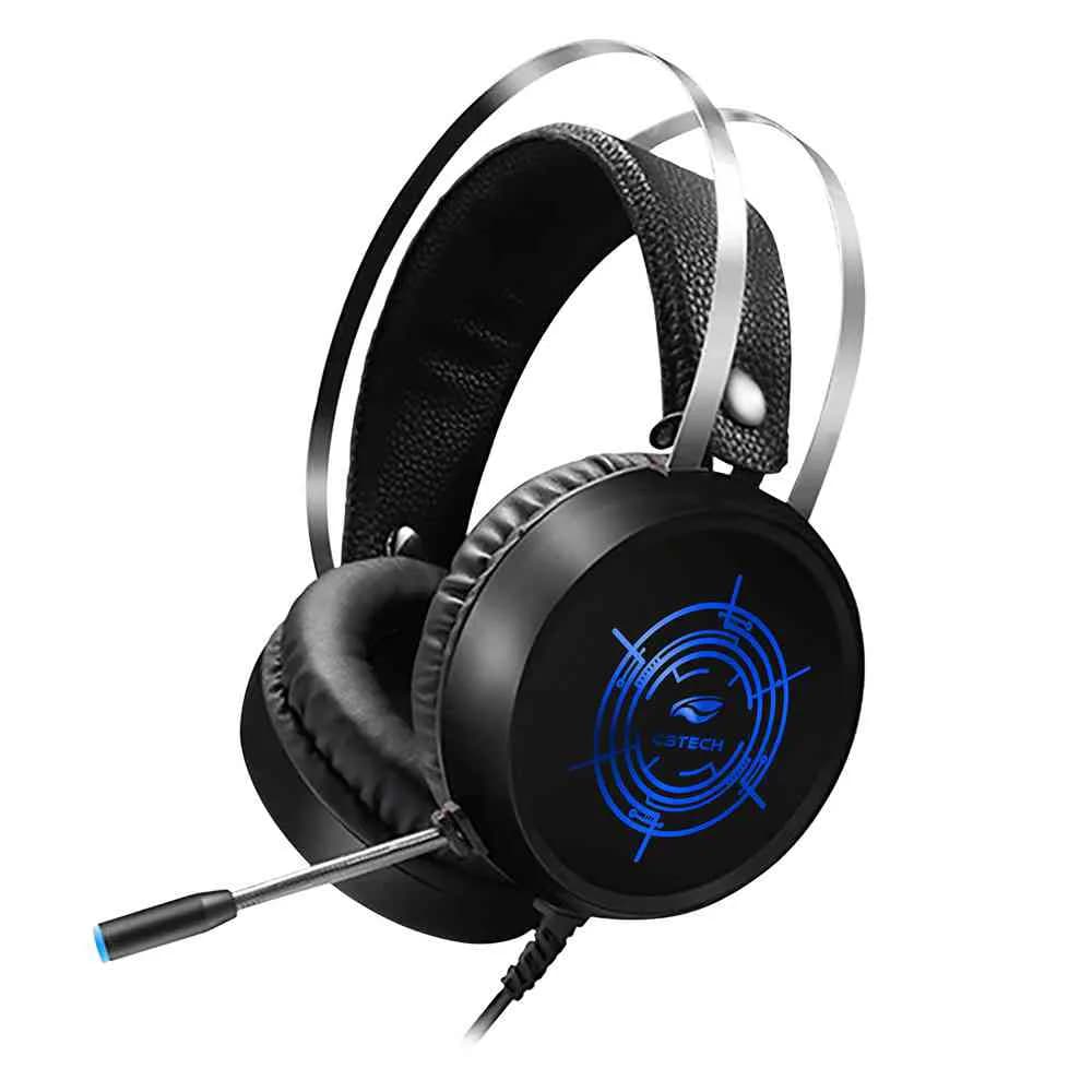 Fone de Ouvido C3Tech MIC Gamer Harrier USB Preto - PH-G330BKV2