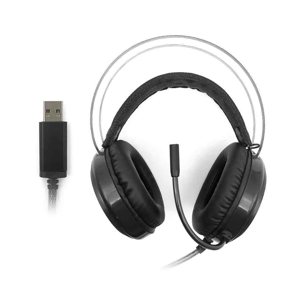 FONE DE OUVIDO C3TECH MIC GAMER HARRIER USB PRETO - PH-G330BKV2