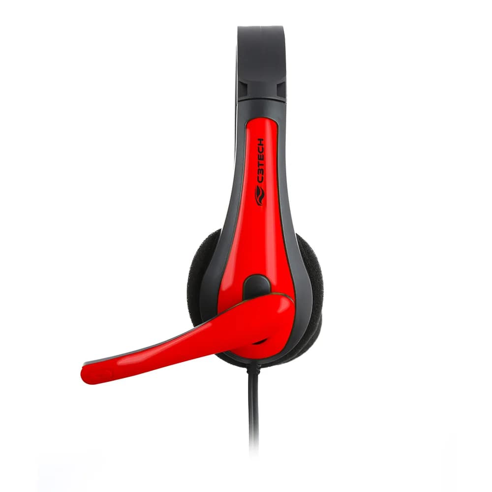 FONE DE OUVIDO C3TECH MIC PRETO - PH-30BK