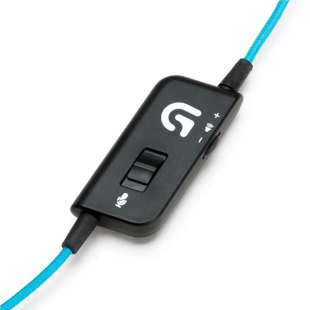FONE DE OUVIDO MIC LOGITECH GAMER G432 7.1 USB/P2 PRETO