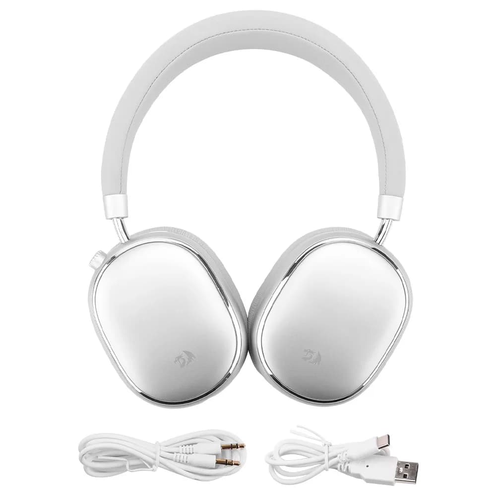 FONE DE OUVIDO REDRAGON VIBECORE 700NC ANC BRANCO SEM FIO H620