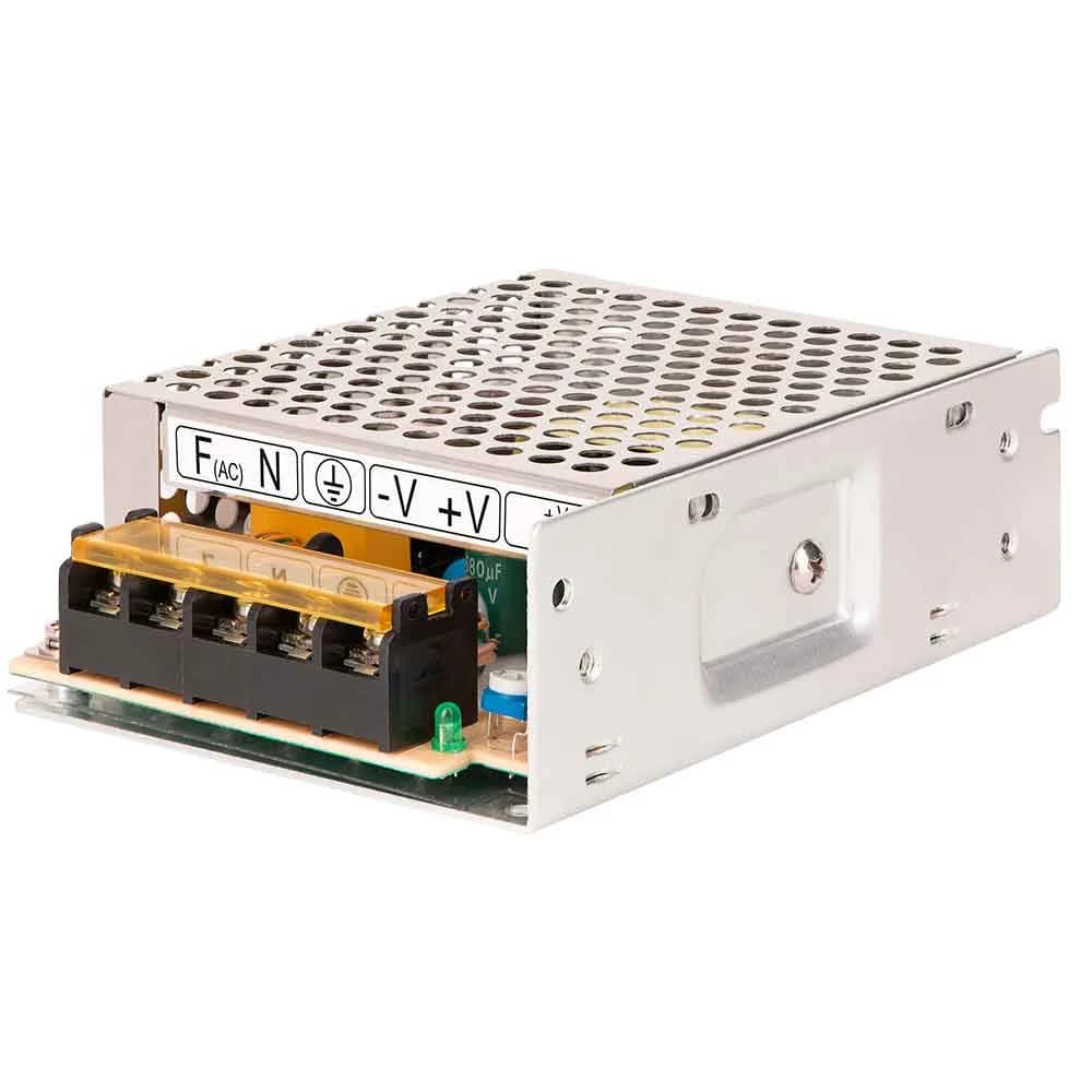FONTE GRADEADA COLMEIA INTELBRAS 12V 5A BIVOLT MULTIUSO EFM 1205 G2
