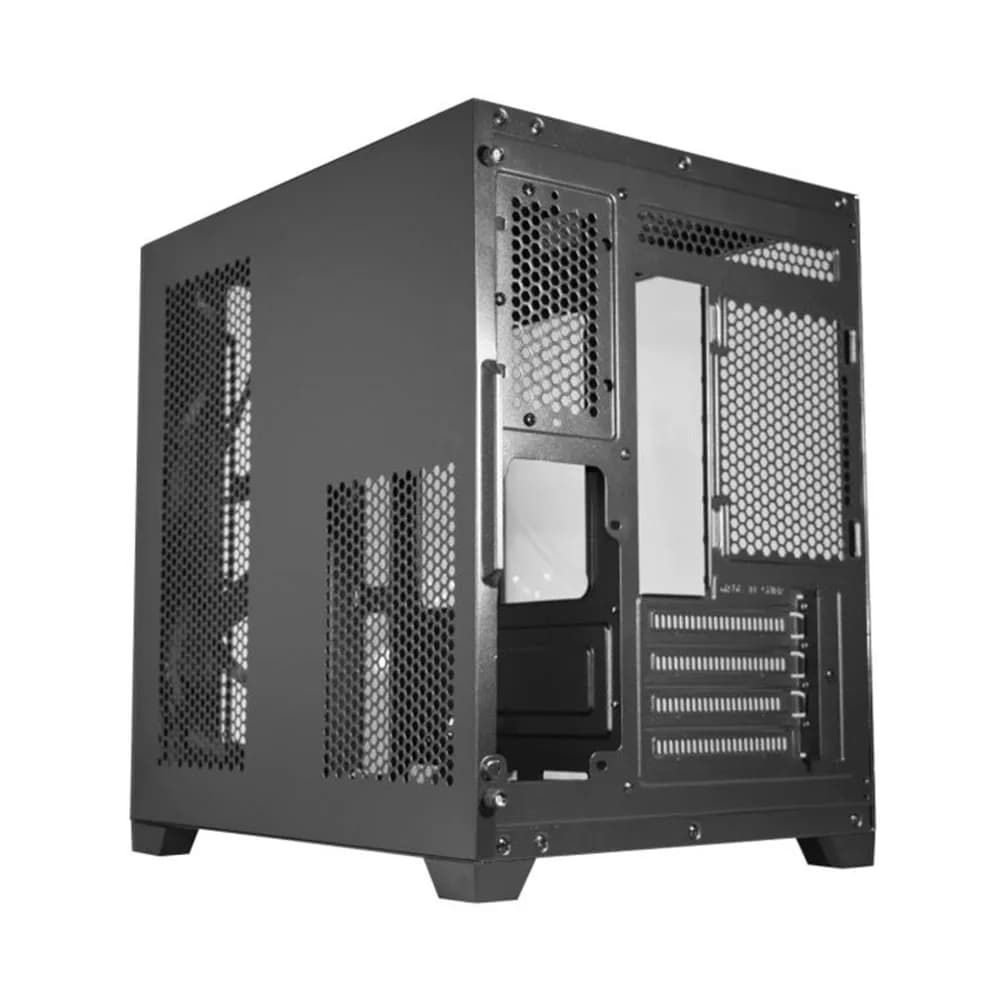 GABINETE GAMER K-MEX AQUARIO CG-0415 PRETO MICRO ATX SEM FAN