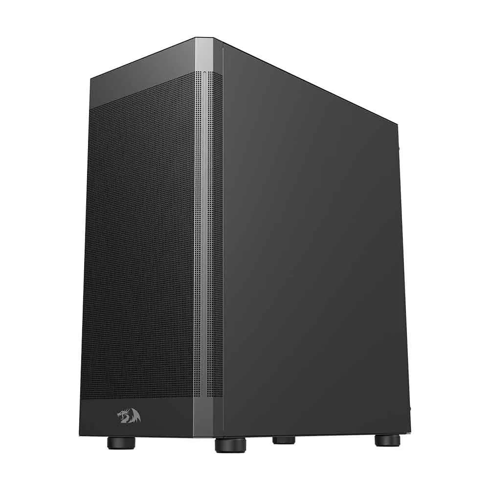 GABINETE GAMER REDRAGON AEROGLASS PRETO CA-602B