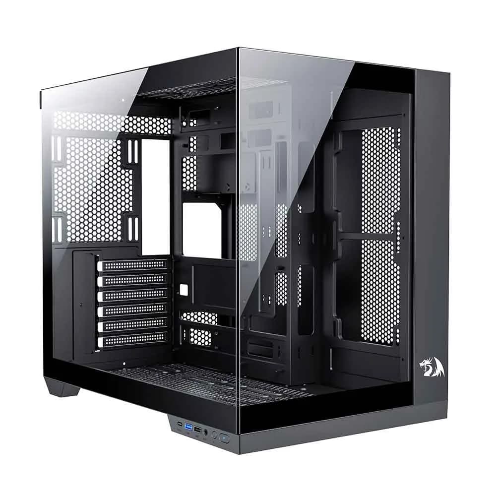 GABINETE GAMER REDRAGON WIDELOAD PRO PRETO CA-604B-PRO