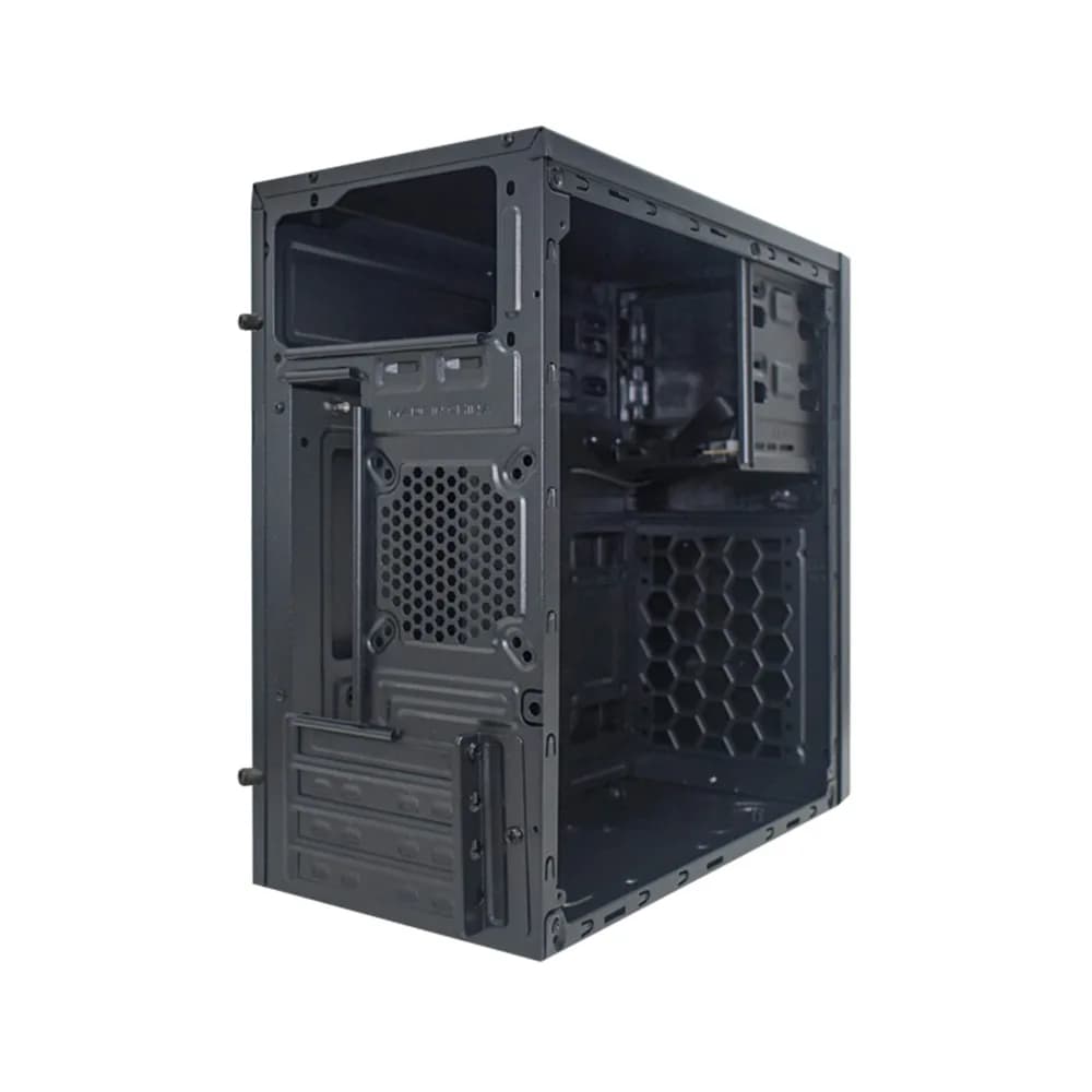 GABINETE K-MEX ATX GM-53Y1 C/ FONTE PX300 2 BAIAS PRETO