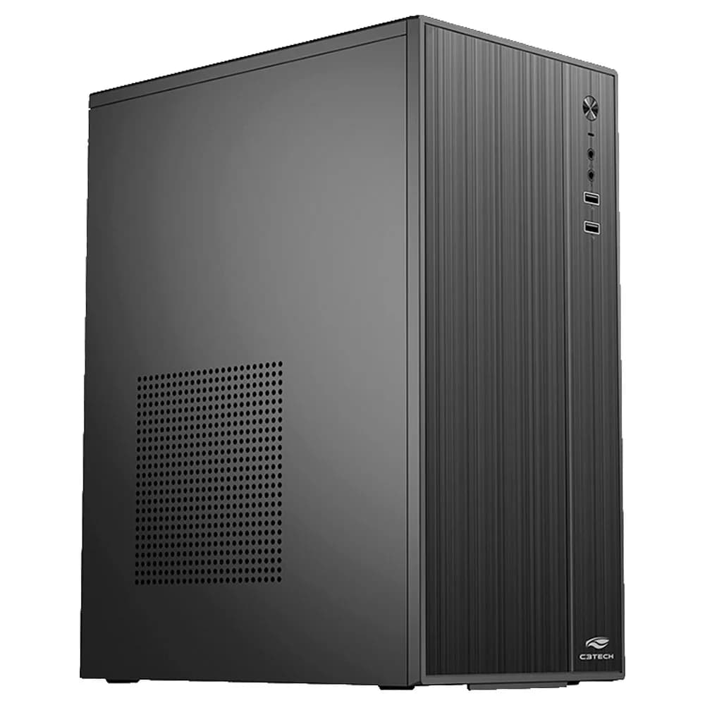 Gabinete Micro-ATX C3Tech MT-38BK com Fonte 200W