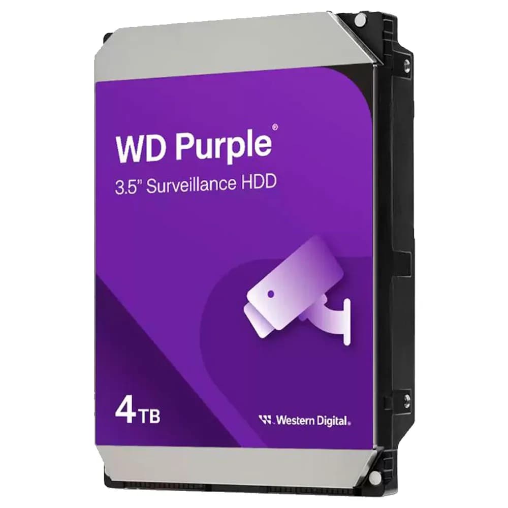 HDD WD Purple 4 TB para Segurança / Vigilancia / DVR - WD44PURZ