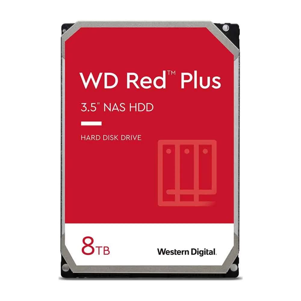 HDD WD RED Plus 8 TB nas para Servidor 24X7 - WD80EFPX