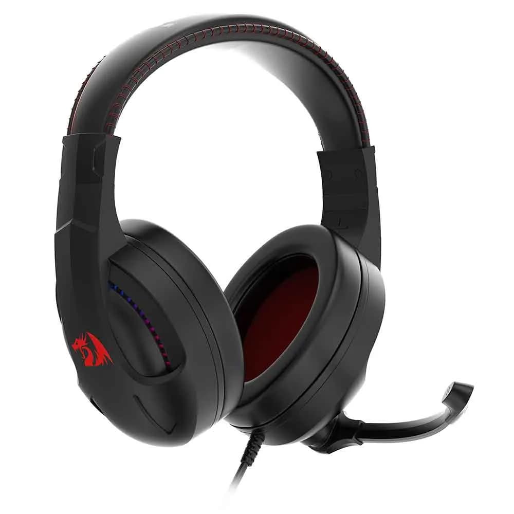 HEADSET GAMER REDRAGON CRONUS PRETO RGB H211-RGB