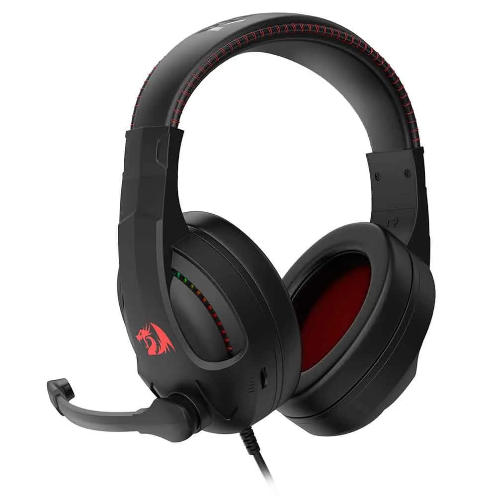 HEADSET GAMER REDRAGON CRONUS PRETO RGB H211-RGB