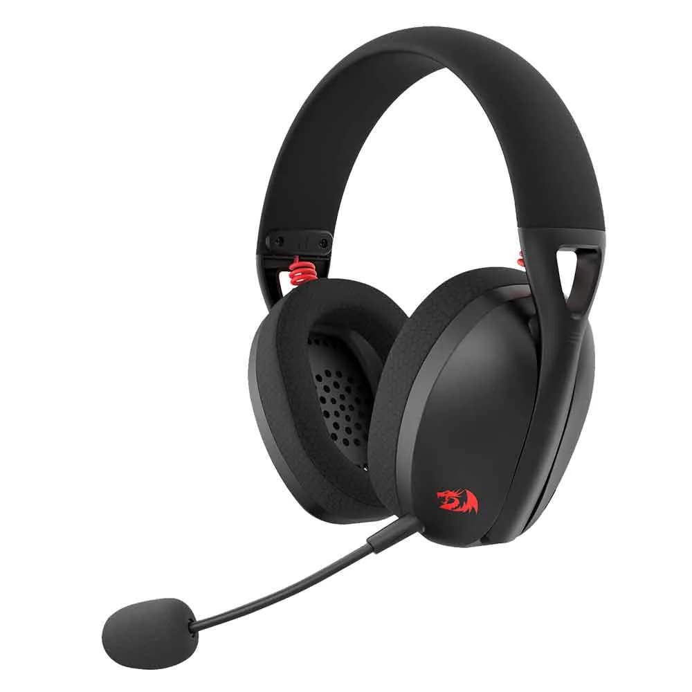 Headset Gamer Redragon sem Fio IRE Pro Preto H848