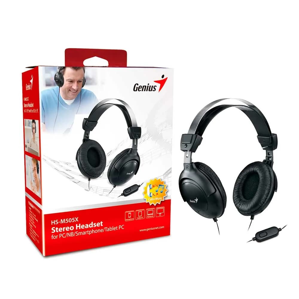 Headset Genius HS-M505X Preto