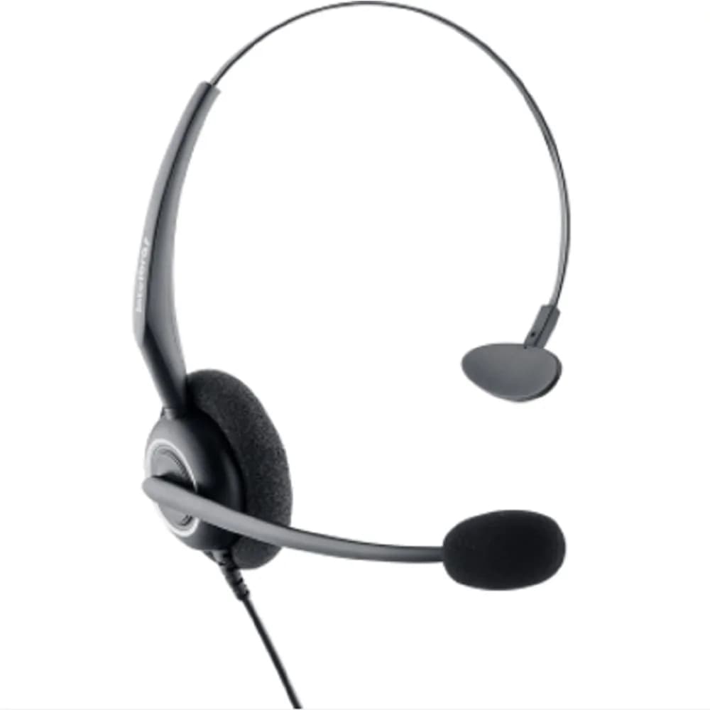 Headset Intelbras para Telefone CHS 55 RJ9 4012145 Mono Preto