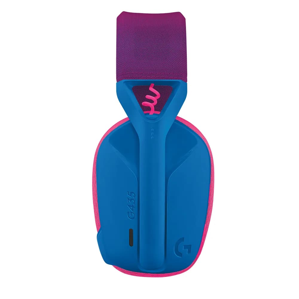 HEADSET LOGITECH G435 LIGHTSPEED BLUETOOTH SEM FIO AZUL 981-001061