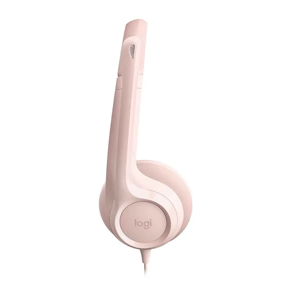 HEADSET LOGITECH H390 - ROSA