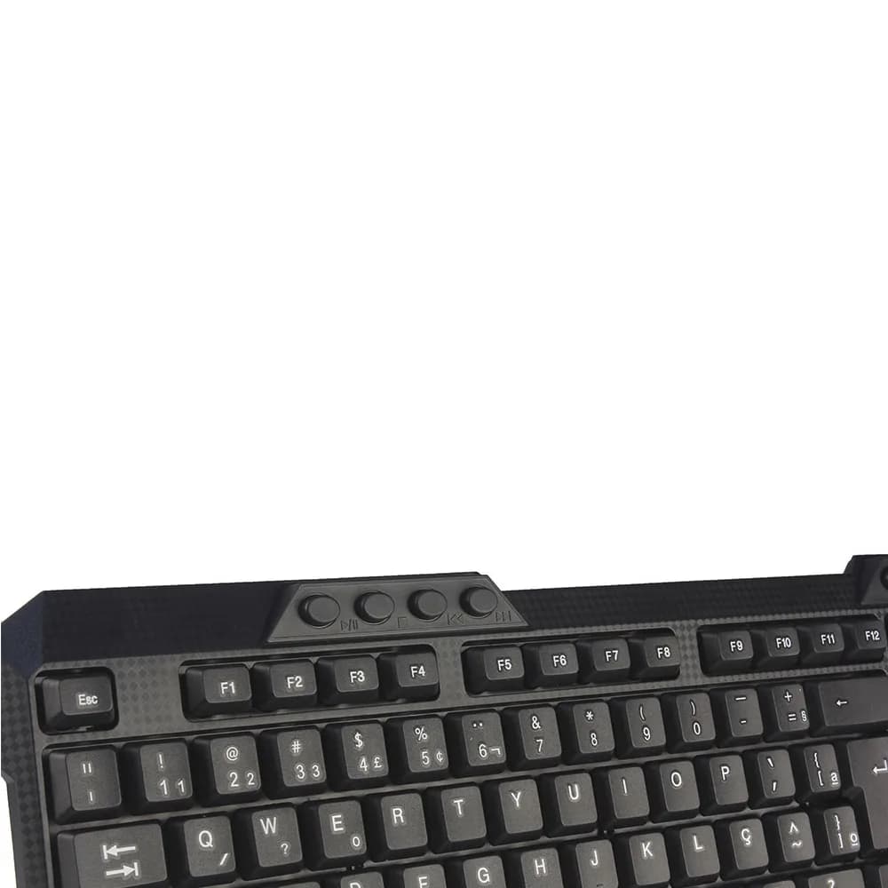 KIT MOUSE E TECLADO C3PLUS SEM FIO USB PTO - K-W10BK