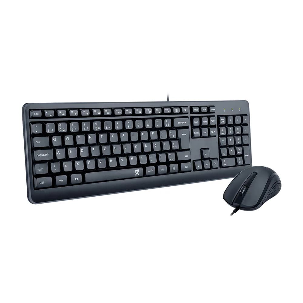 KIT MOUSE E TECLADO REDRAGON BS-7092 PRETO