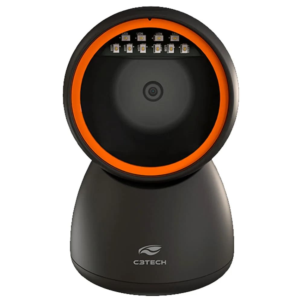 Leitor de Código de Barras C3Tech 1D/2D USB LB-D210