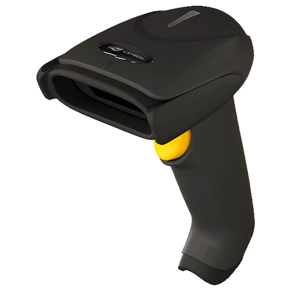 Leitor de Código de Barras C3Tech sem Fio 1D LB-W200BK V3