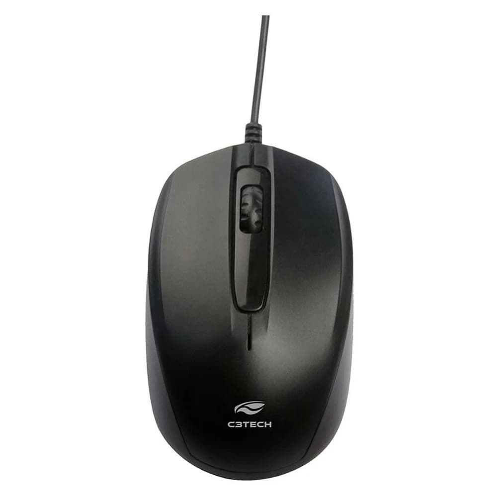 Mouse C3Tech MS-30BK Preto USB
