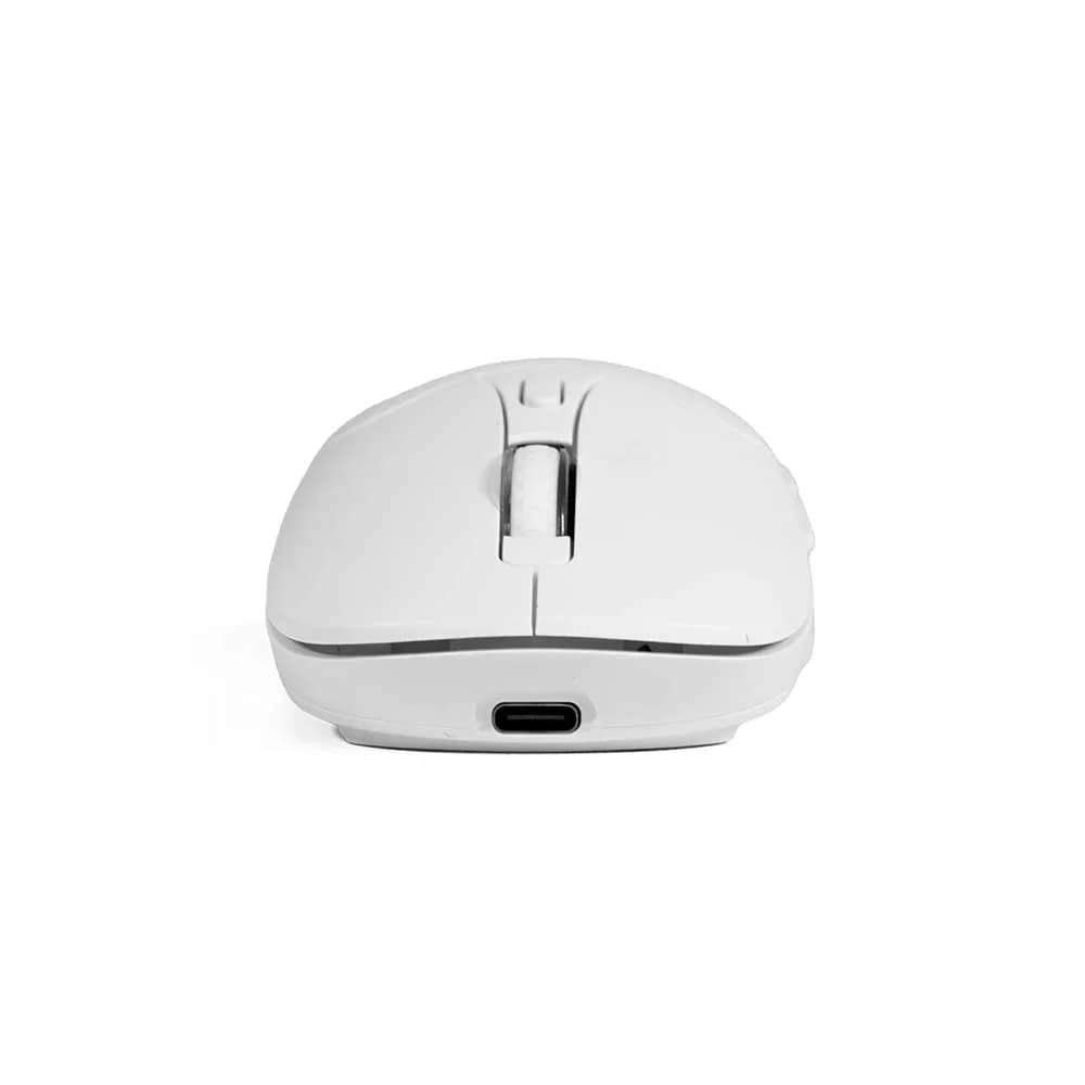 MOUSE C3TECH SEM FIO RECARREGAVEL BLUETOOTH E RECEPTOR M-BT60WH