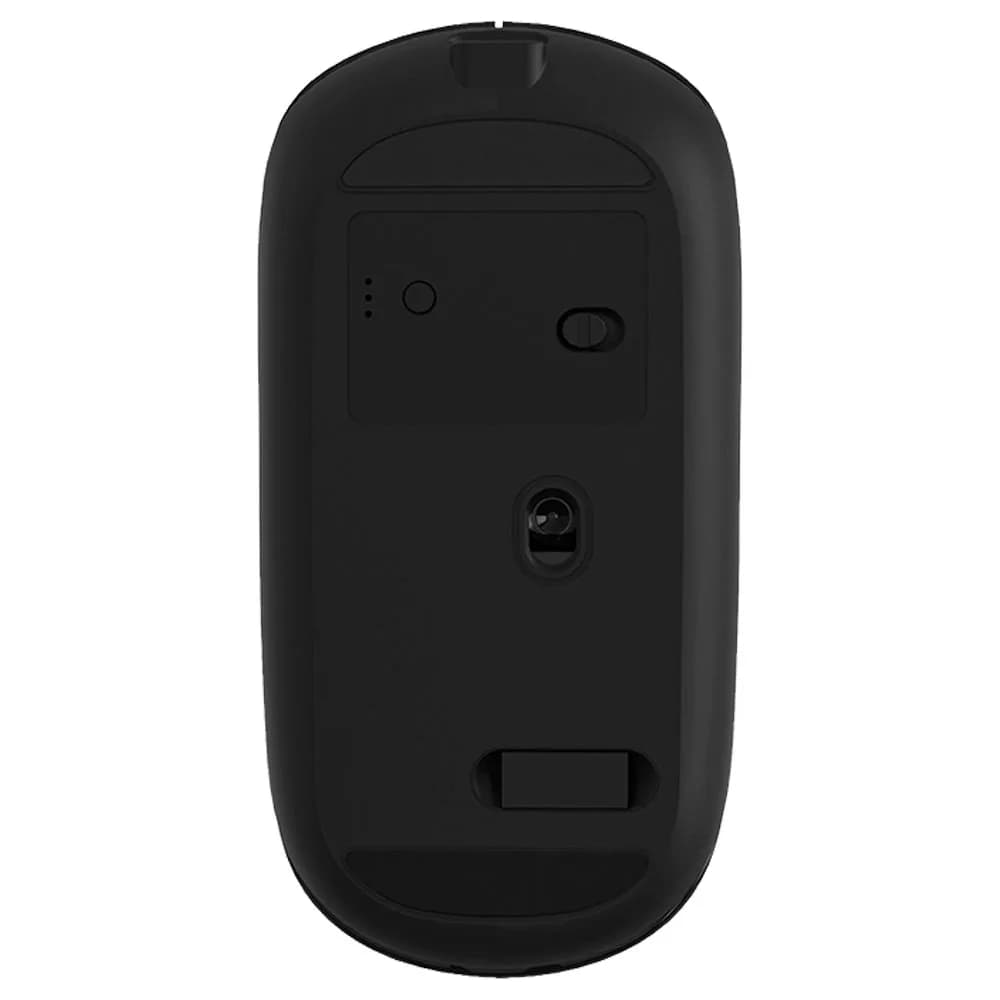 MOUSE C3TECH SEM FIO RECARREGAVEL BLUETOOTH E RECEPTOR M-BT80BK