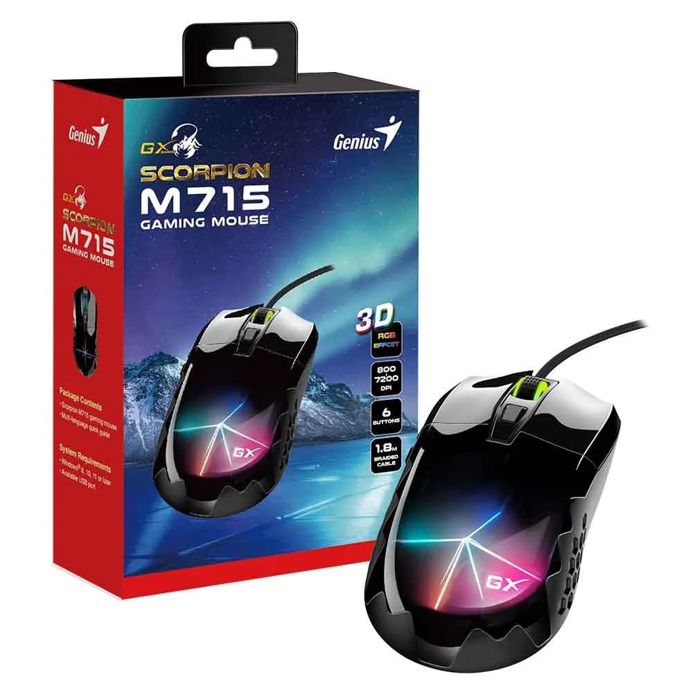 Mouse Gamer Genius Scorpion M715