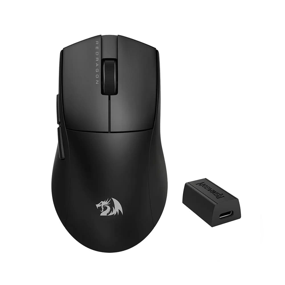 Mouse Gamer Redragon King 4K Pro Preto M916-PRO-4K