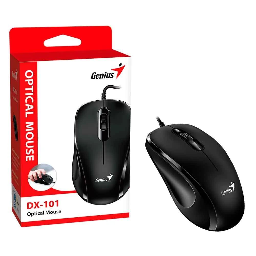 MOUSE GENIUS DX-101 OPTICO USB
