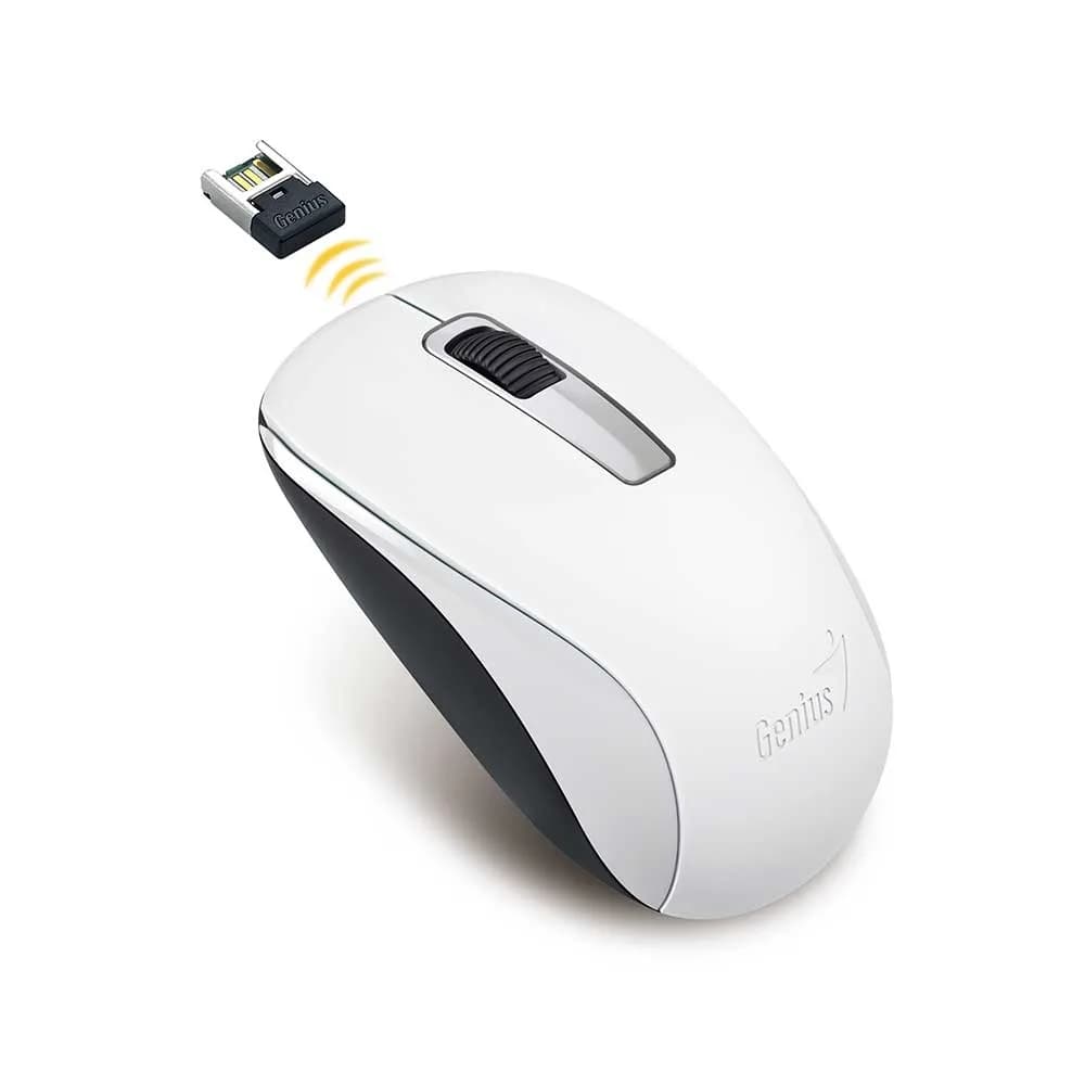 Mouse Genius NX-7005 sem Fio Branco