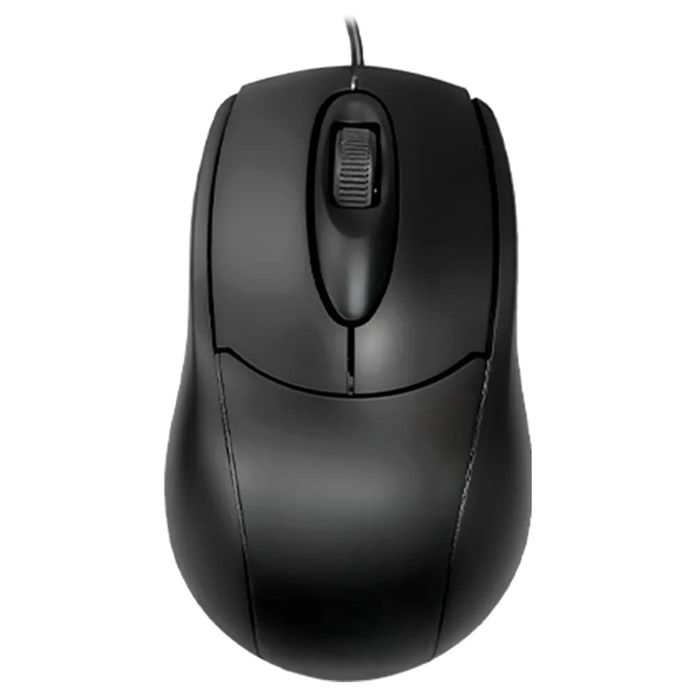 Mouse K-Mex MO-V733 USB Óptico Preto sem Logo