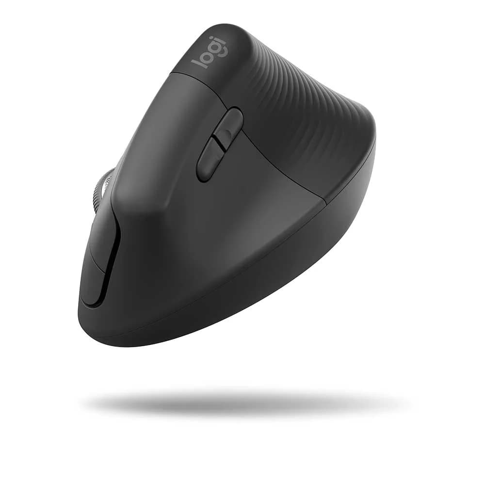 MOUSE LOGITECH ERGONOMICO VERTICAL LIFT SEM FIO GRAFITE 910-006466