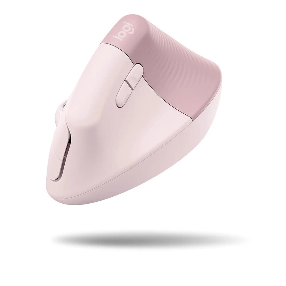 MOUSE LOGITECH ERGONOMICO VERTICAL LIFT SEM FIO ROSE 910-006472