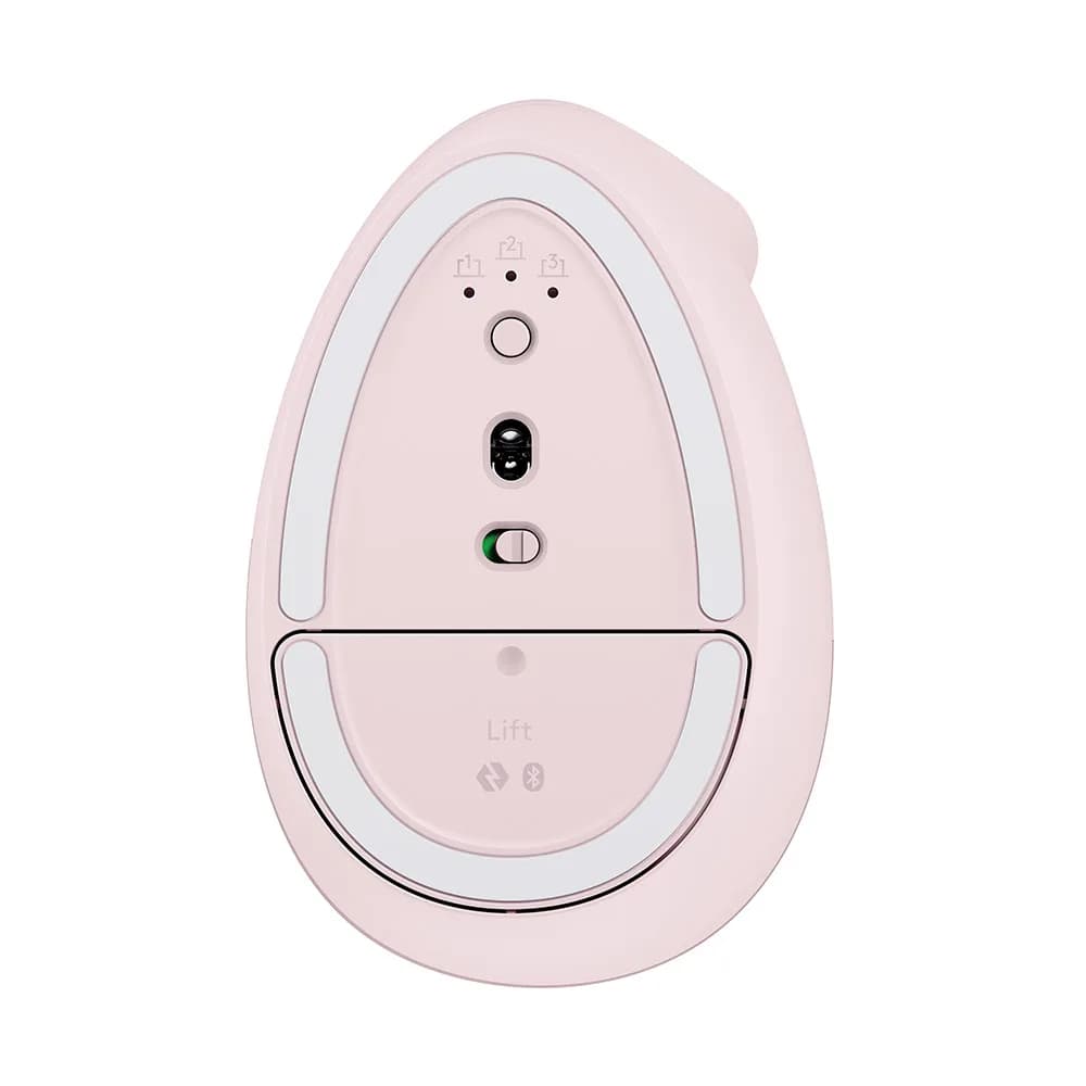 MOUSE LOGITECH ERGONOMICO VERTICAL LIFT SEM FIO ROSE 910-006472