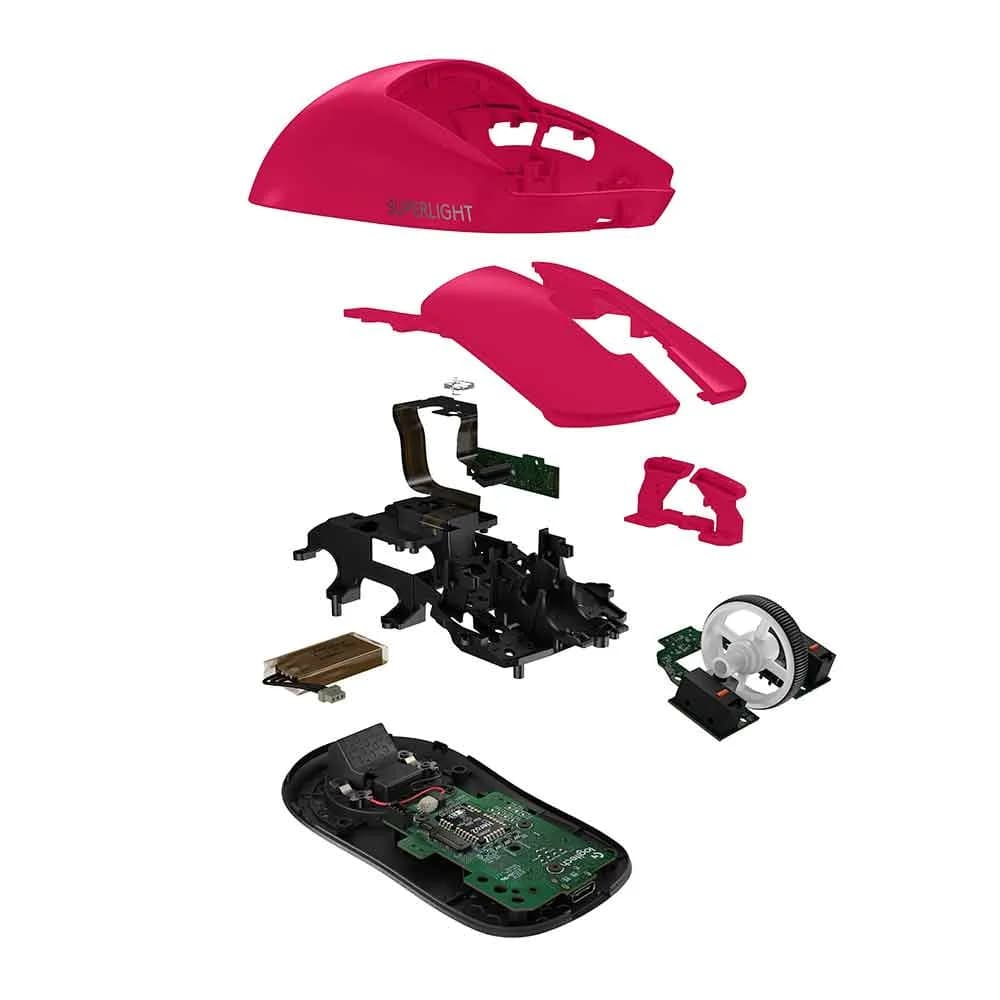 MOUSE LOGITECH GAMER G PRO X SUPERLIGHT 2 S/FIO MAGENTA - 910-006796