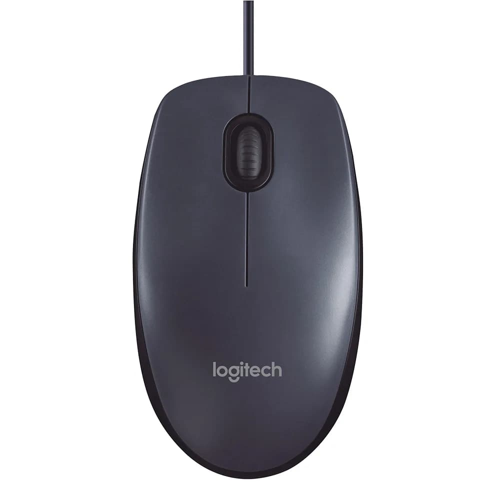 Mouse Logitech M100 Óptico USB Preto