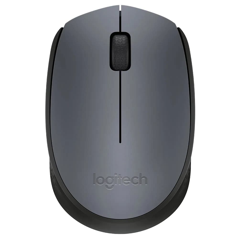 Mouse Logitech M170 sem Fio RC/USB Cinza - 910-007597