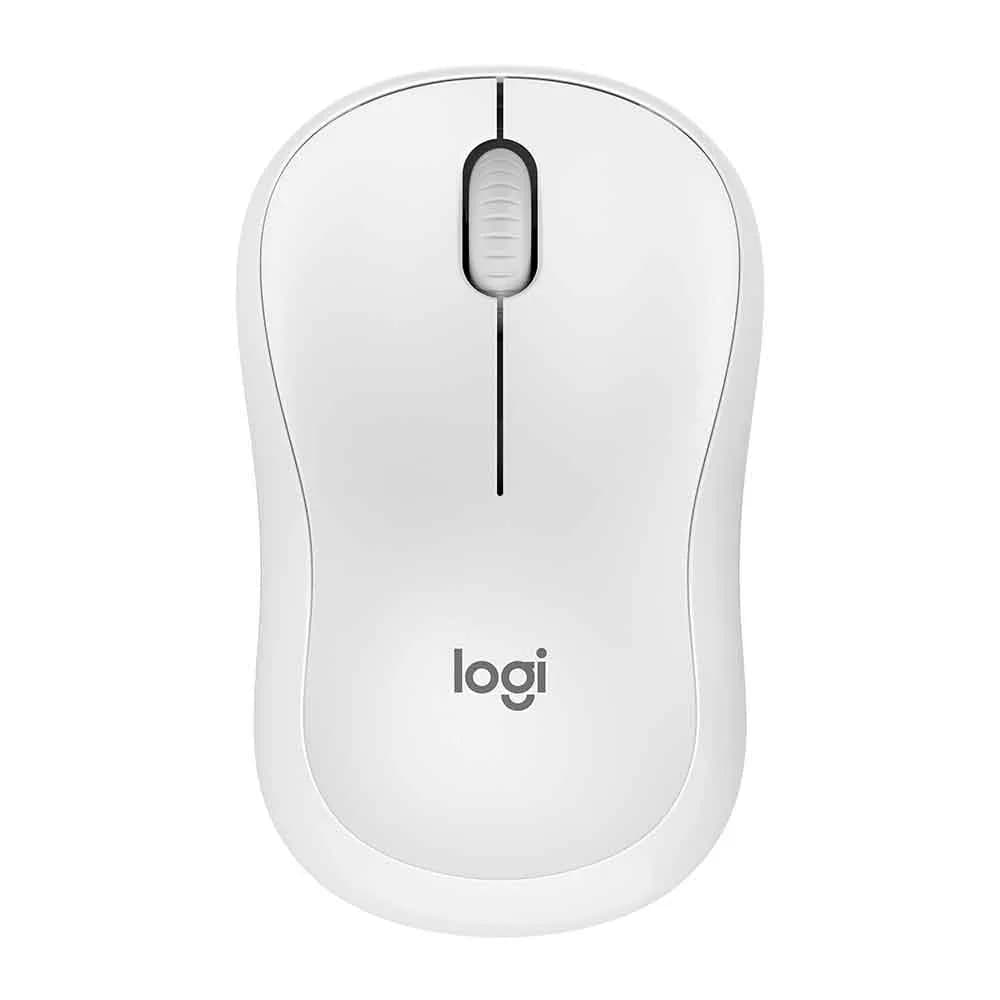 Mouse Logitech M240 Silent Branco s/ Fio - 910-007116