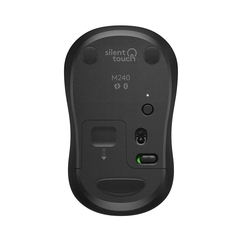 MOUSE LOGITECH M240 SILENT PRETO S/ FIO - 910-007114