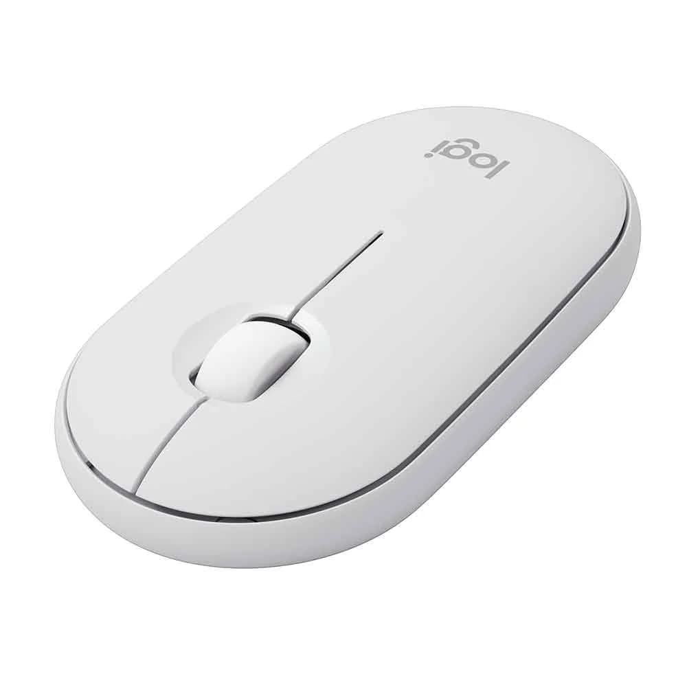 Mouse Logitech Pebble 2 M350S sem Fio Branco - 910-007047