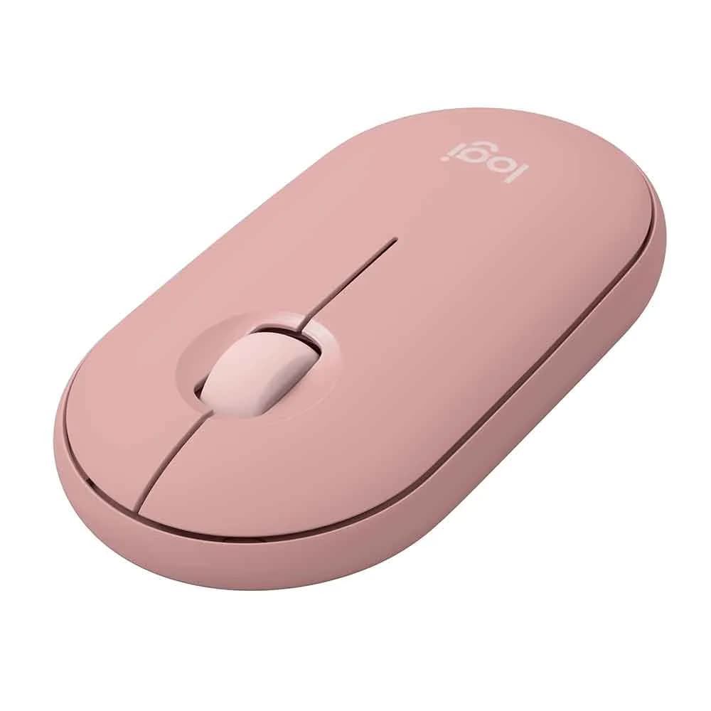 Mouse Logitech Pebble 2 M350S sem Fio Rose - 910-007048